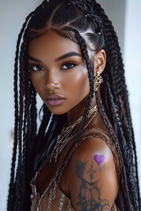 Great Look With Braiding Hair