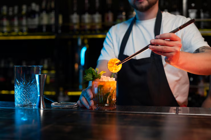cocktail bar in Houston