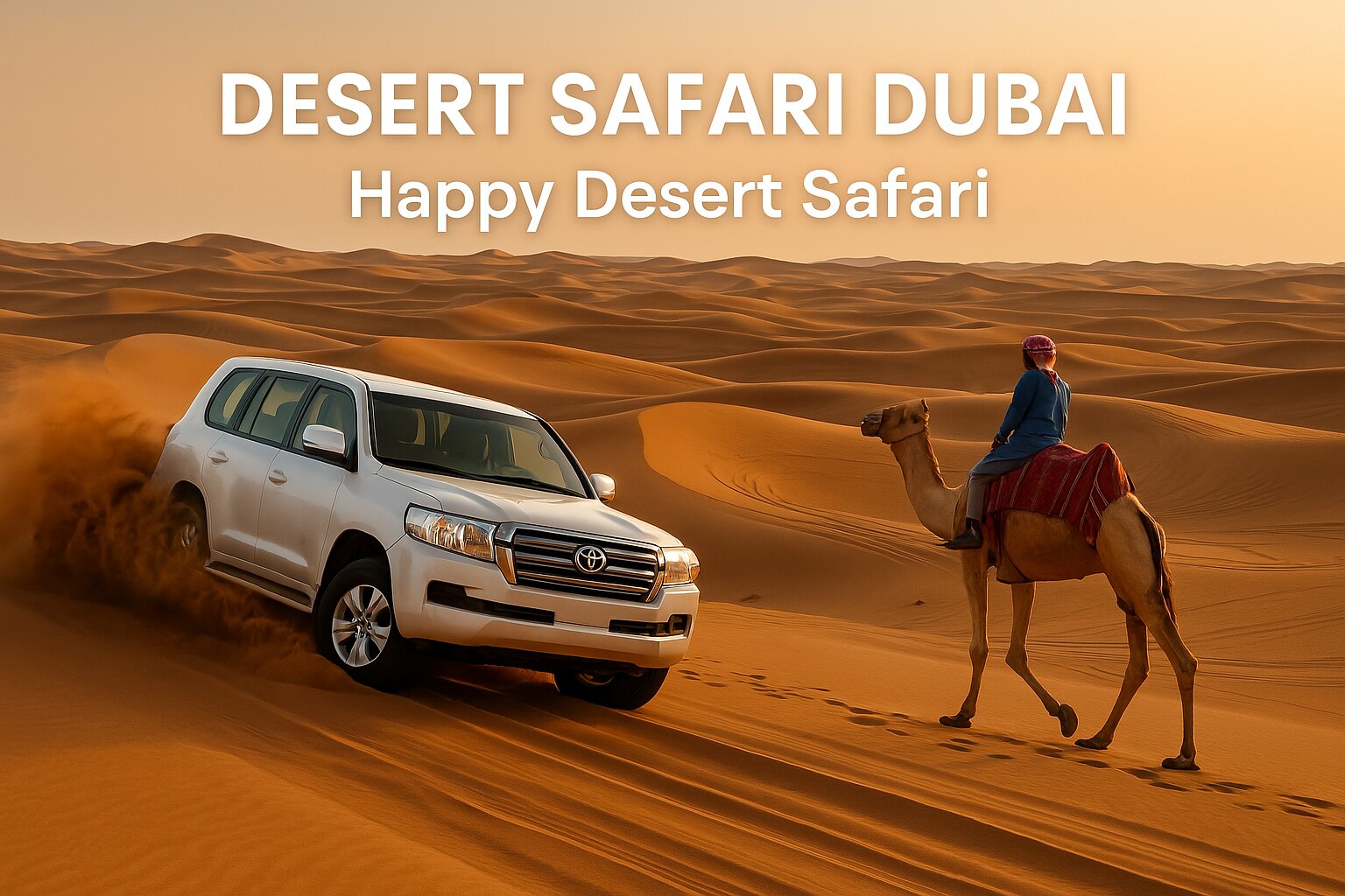 Desert Safari Dubai Like Never Before: Discover the Thrill with Happy Desert Safari