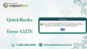 QuickBooks Error 15276: How to Fix It Quickly and Effectively