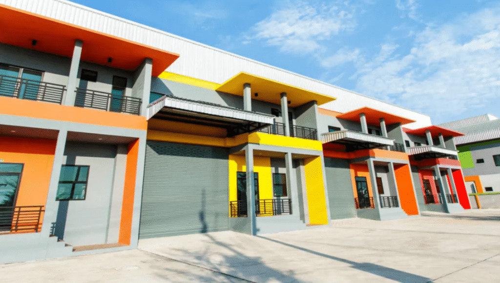 Commercial Building Painting