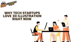 Why Tech Startups Love 3D Illustration Right Now 