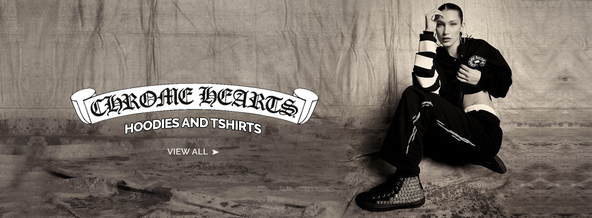 Limited Edition Chrome Hearts Hoodie with Custom Artwork