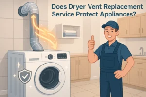 Does Dryer Vent Replacement Service Protect Appliances?