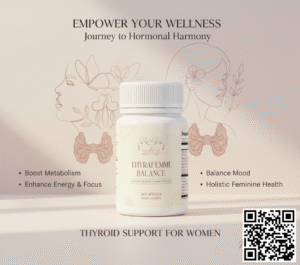 Thyrafemme Balance | Natural Herbal Support for Women’s Thyroid & Hormonal Health